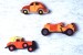 Holz-Puzzle 3 kleine AUTOS (dreier Set)